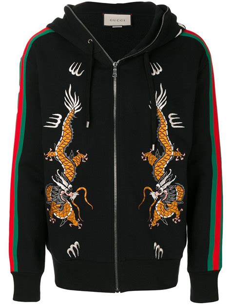 gucci zipper hoodie